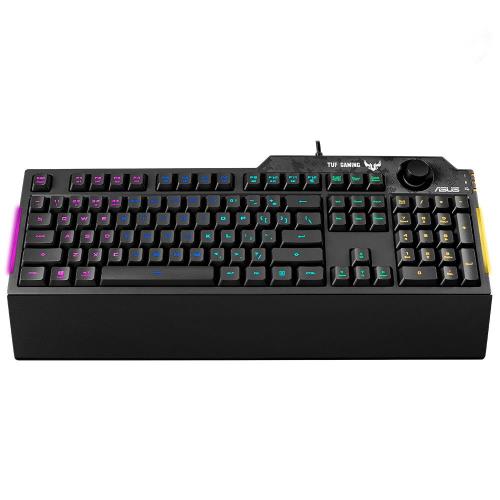ASUS TUF GAMING K1 RGB MECH BRANE KABLOLU Q TURKCE GAMING KLAVYE